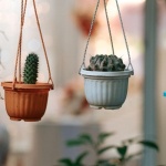 Grădină în aer: 10 moduri ingenioase de a crea o spirală suspendată din ghivece ceramice
